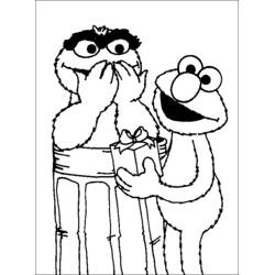 Dibujo para colorear: Muppets (Dibujos Animados y Series Animadas) #31939 - Dibujos para Colorear e Imprimir Gratis
