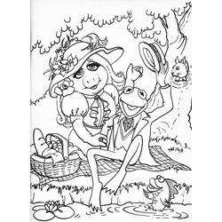 Dibujo para colorear: Muppets (Dibujos Animados y Series Animadas) #31972 - Dibujos para Colorear e Imprimir Gratis
