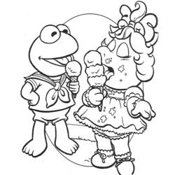 Dibujo para colorear: Muppets (Dibujos Animados y Series Animadas) #31973 - Dibujos para Colorear e Imprimir Gratis