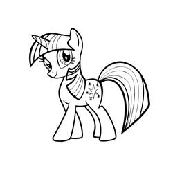 Dibujo para colorear: My Little Pony (Dibujos Animados y Series Animadas) #41866 - Dibujos para Colorear e Imprimir Gratis
