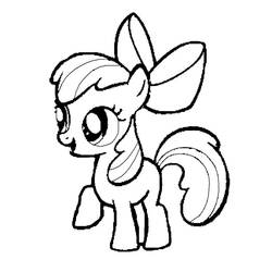 Dibujo para colorear: My Little Pony (Dibujos Animados y Series Animadas) #41867 - Dibujos para Colorear e Imprimir Gratis