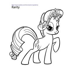 Dibujo para colorear: My Little Pony (Dibujos Animados y Series Animadas) #41869 - Dibujos para Colorear e Imprimir Gratis