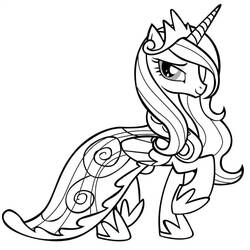 Dibujo para colorear: My Little Pony (Dibujos Animados y Series Animadas) #41880 - Dibujos para Colorear e Imprimir Gratis
