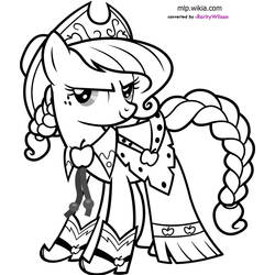 Dibujo para colorear: My Little Pony (Dibujos Animados y Series Animadas) #41901 - Dibujos para Colorear e Imprimir Gratis