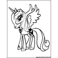 Dibujo para colorear: My Little Pony (Dibujos Animados y Series Animadas) #41904 - Dibujos para Colorear e Imprimir Gratis