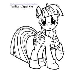 Dibujo para colorear: My Little Pony (Dibujos Animados y Series Animadas) #41924 - Dibujos para Colorear e Imprimir Gratis