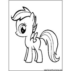 Dibujo para colorear: My Little Pony (Dibujos Animados y Series Animadas) #41929 - Dibujos para Colorear e Imprimir Gratis