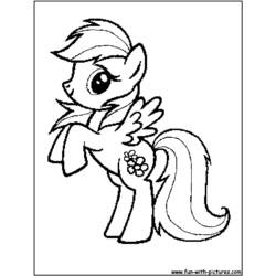 Dibujo para colorear: My Little Pony (Dibujos Animados y Series Animadas) #41936 - Dibujos para Colorear e Imprimir Gratis