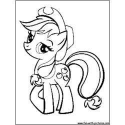 Dibujo para colorear: My Little Pony (Dibujos Animados y Series Animadas) #41938 - Dibujos para Colorear e Imprimir Gratis