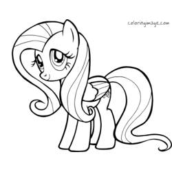 Dibujo para colorear: My Little Pony (Dibujos Animados y Series Animadas) #42194 - Dibujos para Colorear e Imprimir Gratis