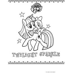 Dibujo para colorear: My Little Pony (Dibujos Animados y Series Animadas) #42217 - Dibujos para Colorear e Imprimir Gratis