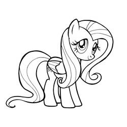 Dibujo para colorear: My Little Pony (Dibujos Animados y Series Animadas) #42227 - Dibujos para Colorear e Imprimir Gratis