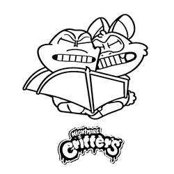 Dibujo para colorear: Nightmare Critters (Dibujos Animados y Series Animadas) #218807 - Dibujos para Colorear e Imprimir Gratis