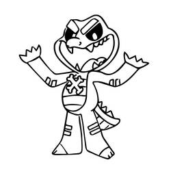 Dibujo para colorear: Nightmare Critters (Dibujos Animados y Series Animadas) #218811 - Dibujos para Colorear e Imprimir Gratis