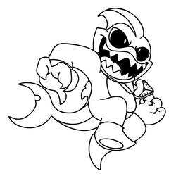 Dibujo para colorear: Nightmare Critters (Dibujos Animados y Series Animadas) #218817 - Dibujos para Colorear e Imprimir Gratis