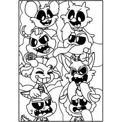 Dibujo para colorear: Nightmare Critters (Dibujos Animados y Series Animadas) #218821 - Dibujos para Colorear e Imprimir Gratis