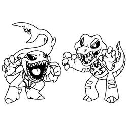 Dibujo para colorear: Nightmare Critters (Dibujos Animados y Series Animadas) #218822 - Dibujos para Colorear e Imprimir Gratis