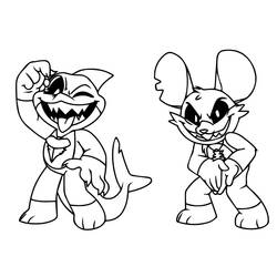 Dibujo para colorear: Nightmare Critters (Dibujos Animados y Series Animadas) #218824 - Dibujos para Colorear e Imprimir Gratis