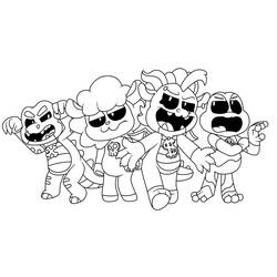 Dibujo para colorear: Nightmare Critters (Dibujos Animados y Series Animadas) #218825 - Dibujos para Colorear e Imprimir Gratis