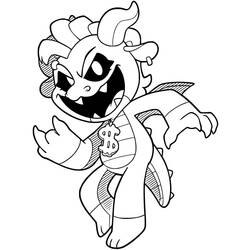 Dibujo para colorear: Nightmare Critters (Dibujos Animados y Series Animadas) #218830 - Dibujos para Colorear e Imprimir Gratis