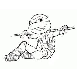 Dibujo para colorear: Ninja Turtle (Dibujos Animados y Series Animadas) #183749 - Dibujos para Colorear e Imprimir Gratis