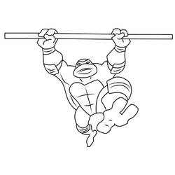 Dibujo para colorear: Ninja Turtle (Dibujos Animados y Series Animadas) #183750 - Dibujos para Colorear e Imprimir Gratis