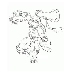 Dibujo para colorear: Ninja Turtle (Dibujos Animados y Series Animadas) #183762 - Dibujos para Colorear e Imprimir Gratis