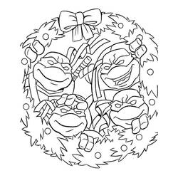 Dibujo Ninja Turtle (Dibujos Animados y Series Animadas) #183784 para imprimir y colorear