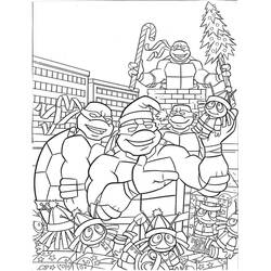 Dibujo para colorear: Ninja Turtle (Dibujos Animados y Series Animadas) #183794 - Dibujos para Colorear e Imprimir Gratis