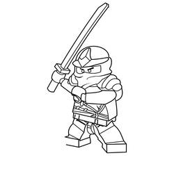 Dibujo para colorear: Ninjago (Dibujos Animados y Series Animadas) #23982 - Dibujos para Colorear e Imprimir Gratis