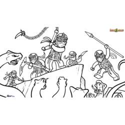Dibujo para colorear: Ninjago (Dibujos Animados y Series Animadas) #23991 - Dibujos para Colorear e Imprimir Gratis