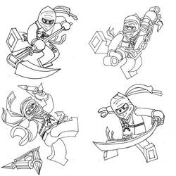 Dibujo para colorear: Ninjago (Dibujos Animados y Series Animadas) #23992 - Dibujos para Colorear e Imprimir Gratis