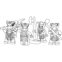 Dibujo para colorear: Ninjago (Dibujos Animados y Series Animadas) #24002 - Dibujos para Colorear e Imprimir Gratis