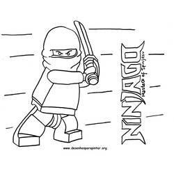 Dibujo para colorear: Ninjago (Dibujos Animados y Series Animadas) #24008 - Dibujos para Colorear e Imprimir Gratis