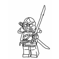 Dibujo para colorear: Ninjago (Dibujos Animados y Series Animadas) #24018 - Dibujos para Colorear e Imprimir Gratis
