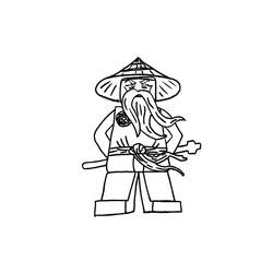 Dibujo para colorear: Ninjago (Dibujos Animados y Series Animadas) #24049 - Dibujos para Colorear e Imprimir Gratis