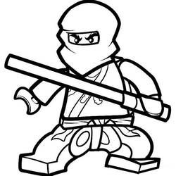 Dibujo para colorear: Ninjago (Dibujos Animados y Series Animadas) #24053 - Dibujos para Colorear e Imprimir Gratis