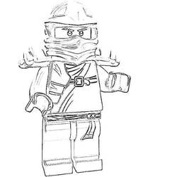 Dibujo para colorear: Ninjago (Dibujos Animados y Series Animadas) #24085 - Dibujos para Colorear e Imprimir Gratis