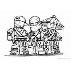 Dibujo para colorear: Ninjago (Dibujos Animados y Series Animadas) #24091 - Dibujos para Colorear e Imprimir Gratis