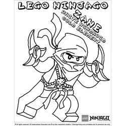 Dibujo para colorear: Ninjago (Dibujos Animados y Series Animadas) #24095 - Dibujos para Colorear e Imprimir Gratis