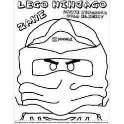 Dibujo para colorear: Ninjago (Dibujos Animados y Series Animadas) #24131 - Dibujos para Colorear e Imprimir Gratis