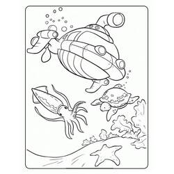 Dibujo para colorear: Octonauts (Dibujos Animados y Series Animadas) #178673 - Dibujos para Colorear e Imprimir Gratis