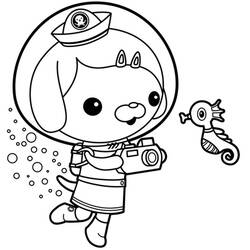 Dibujo para colorear: Octonauts (Dibujos Animados y Series Animadas) #40560 - Dibujos para Colorear e Imprimir Gratis