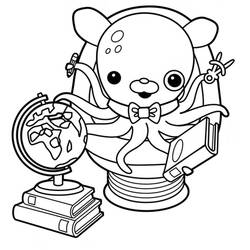 Dibujo para colorear: Octonauts (Dibujos Animados y Series Animadas) #40582 - Dibujos para Colorear e Imprimir Gratis