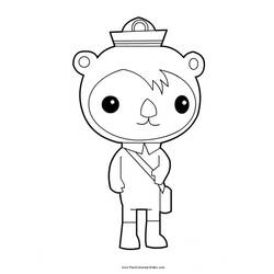 Dibujo para colorear: Octonauts (Dibujos Animados y Series Animadas) #40591 - Dibujos para Colorear e Imprimir Gratis