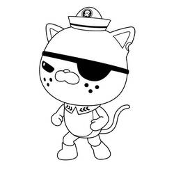 Dibujo para colorear: Octonauts (Dibujos Animados y Series Animadas) #40603 - Dibujos para Colorear e Imprimir Gratis