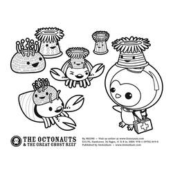 Dibujo para colorear: Octonauts (Dibujos Animados y Series Animadas) #40607 - Dibujos para Colorear e Imprimir Gratis