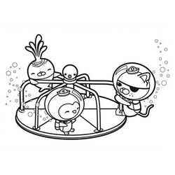 Dibujo para colorear: Octonauts (Dibujos Animados y Series Animadas) #40622 - Dibujos para Colorear e Imprimir Gratis