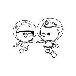 Dibujo para colorear: Octonauts (Dibujos Animados y Series Animadas) #40623 - Dibujos para Colorear e Imprimir Gratis