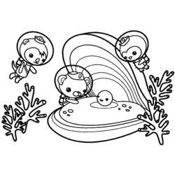 Dibujo para colorear: Octonauts (Dibujos Animados y Series Animadas) #40626 - Dibujos para Colorear e Imprimir Gratis